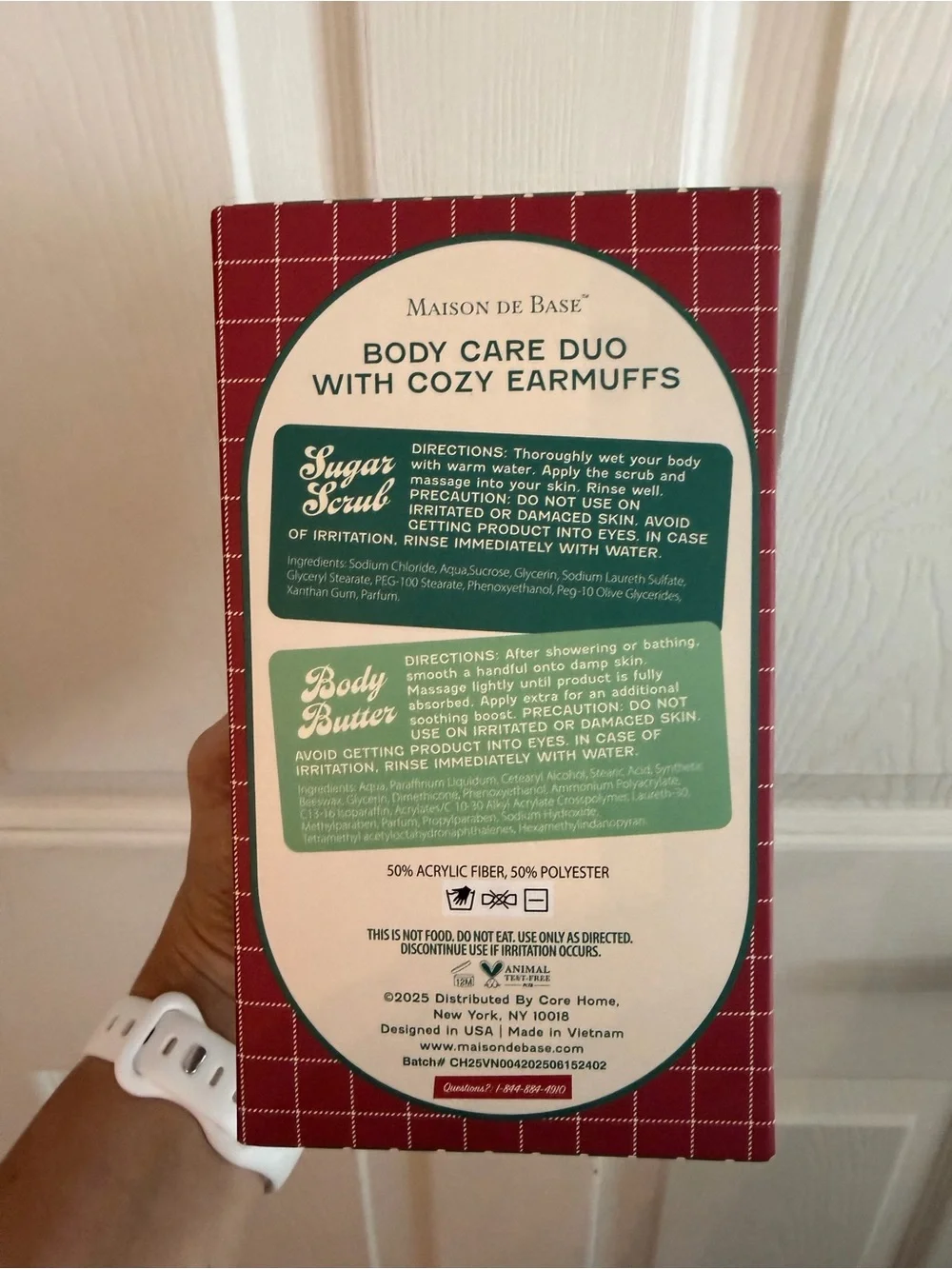 Maison de Beauté Après Ski Snowy Vanilla Body Care Duo – Mint
